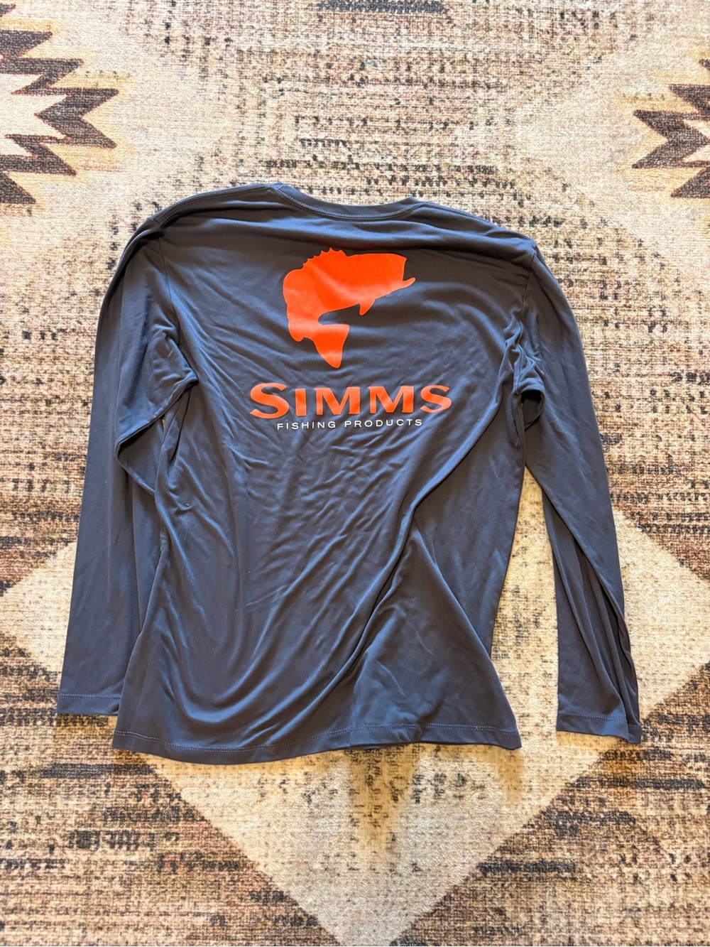 Simms Men’s Long Sleeve Shirt Size Medium - Picture 4 of 4